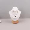 Velvet Portrait Necklace Display Pendant Organizer Jewelry Display Stand Jewelry Mannequin Bust Necklace Pendant Window Display