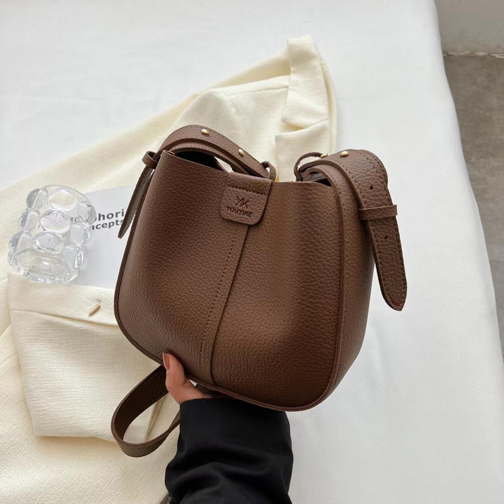 Small Bag Trendy Fashion Shoulder Messenger Bag Mother Bucket Bag