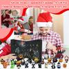 Adventní 24denní odpočítávací kalendář, Dárek pro děti, příbuzné a přátele, Překvapení každý den