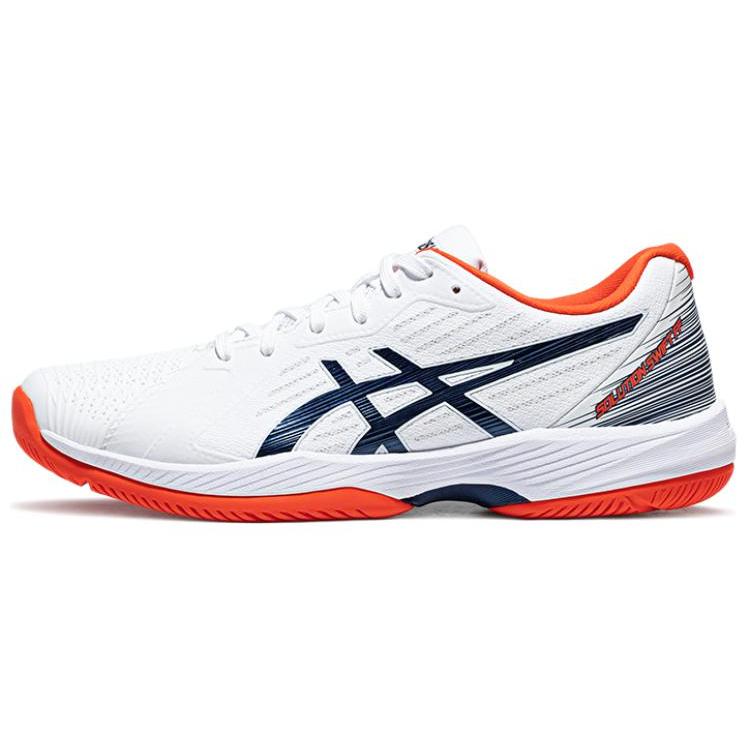 New Asics Solution Swift Ff White Blue Expanse 1041A298-104