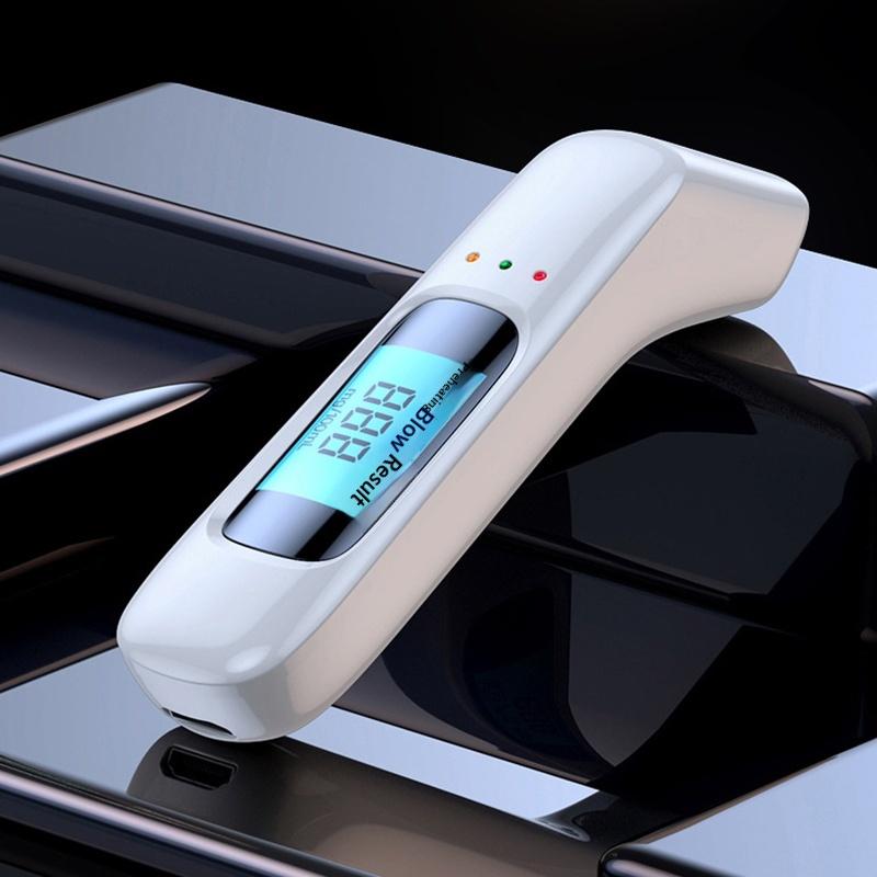 Portable Breathalyzer Professional Breath Alcohol Tester Lcd Display Detector For Drunk Driving Car Electronics Alcohol Test