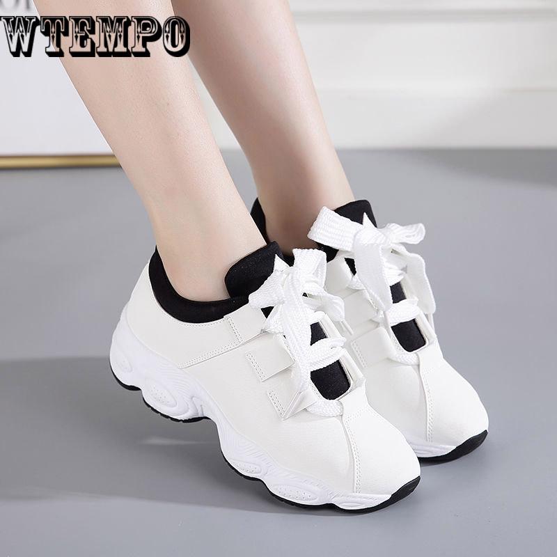 Módní tenisky Dámské boty Dámské vulkanizované boty Ležérní tenisky Tátovy boty Dámské ploché boty