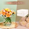 Glass Cylinder Vases for Centerpieces 4 Inch Tall Flower Vase for Wedding Decorations, Clear Floating Candle Vases Hurricane