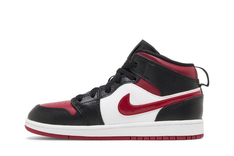Jordan 1 Mid Bred Toe (PS) Sneakers