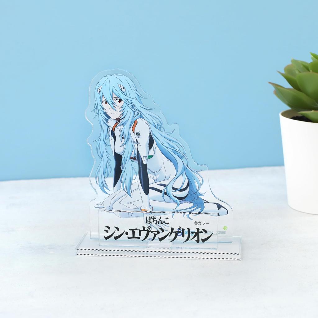 Evangelion Ayanami Rei Acrylic Stand Pachinko Shin Evangelion [Long Hair]