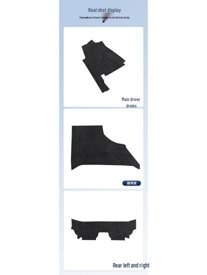 Dirt-Proof Nylon Car Floor Mats for BYD Seal 2024-2025 Models