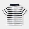 Children's Clothing Summer Kids Stripes Polo Shirt Clothes Summer Clothes Boys' Lapel Short Sleeve T-shirt Baby Boys' Half Sleeve Tops