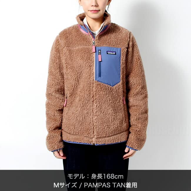 Klassisk jakke DAME KLASSISK JAKKE 23074 XS Størrelse PAMPAS TAN [Patagonia] Dame Retro-X RETRO-X [Brukt]