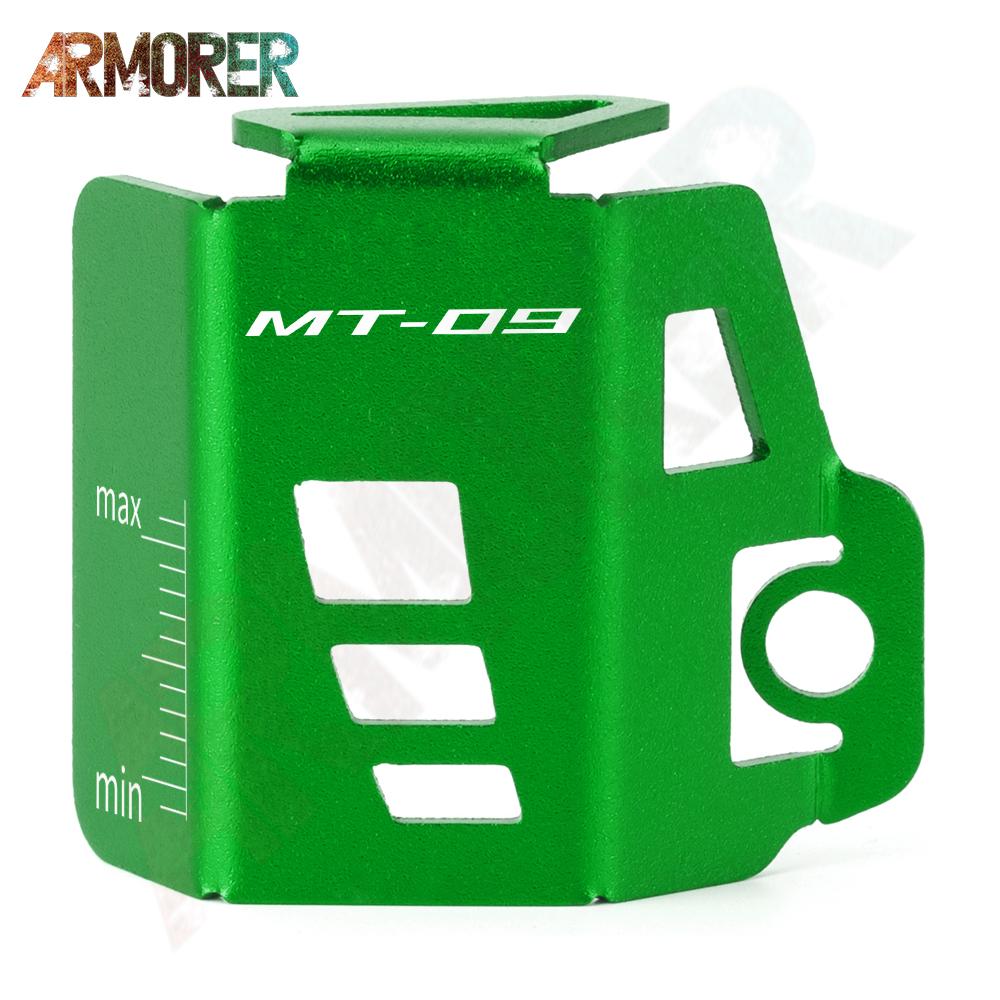 Motorcycle Accessories For YAMAHA MT09 MT 09 MT-09 FZ09 FZ 09  Rear Brake Fluid Reservoir Guard Cover Protector 2015 -