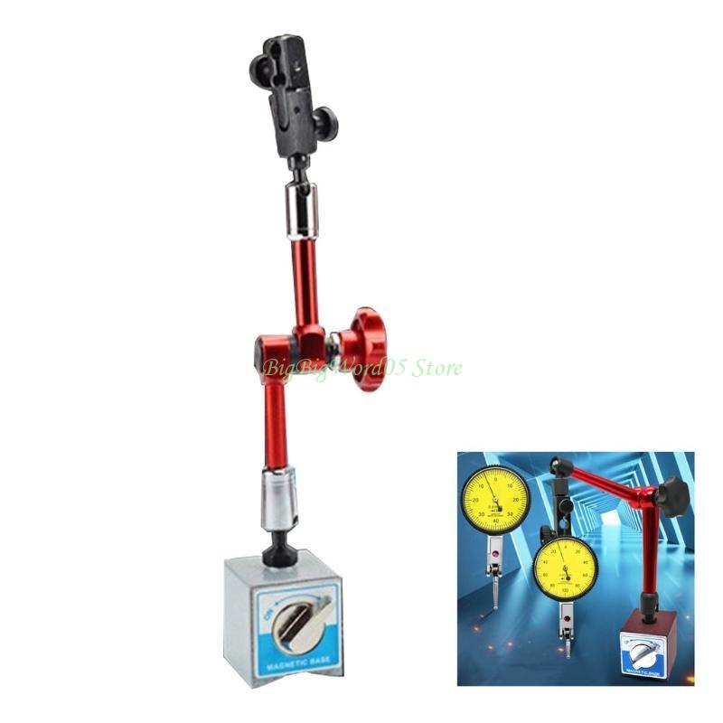 24TE Metal Test Indicator Holder Use for Metalwork Pieces and Maintain Fine Adjustment Universal Swivel Clamp Reliable