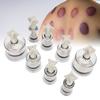 8 pièces Torsion Manuelle Rotationnelle Acupunture Ventouses sous Vide Set Massage Ventouse Tasse