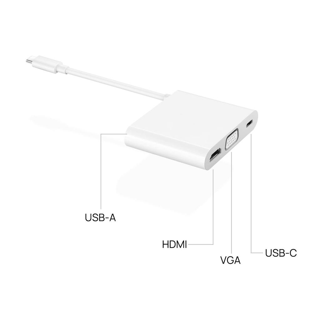 Huawei MateDock Utvidelsesportkabel Japansk Distributør 2/Hvit (Lang versjon) [Offisielt produkt]