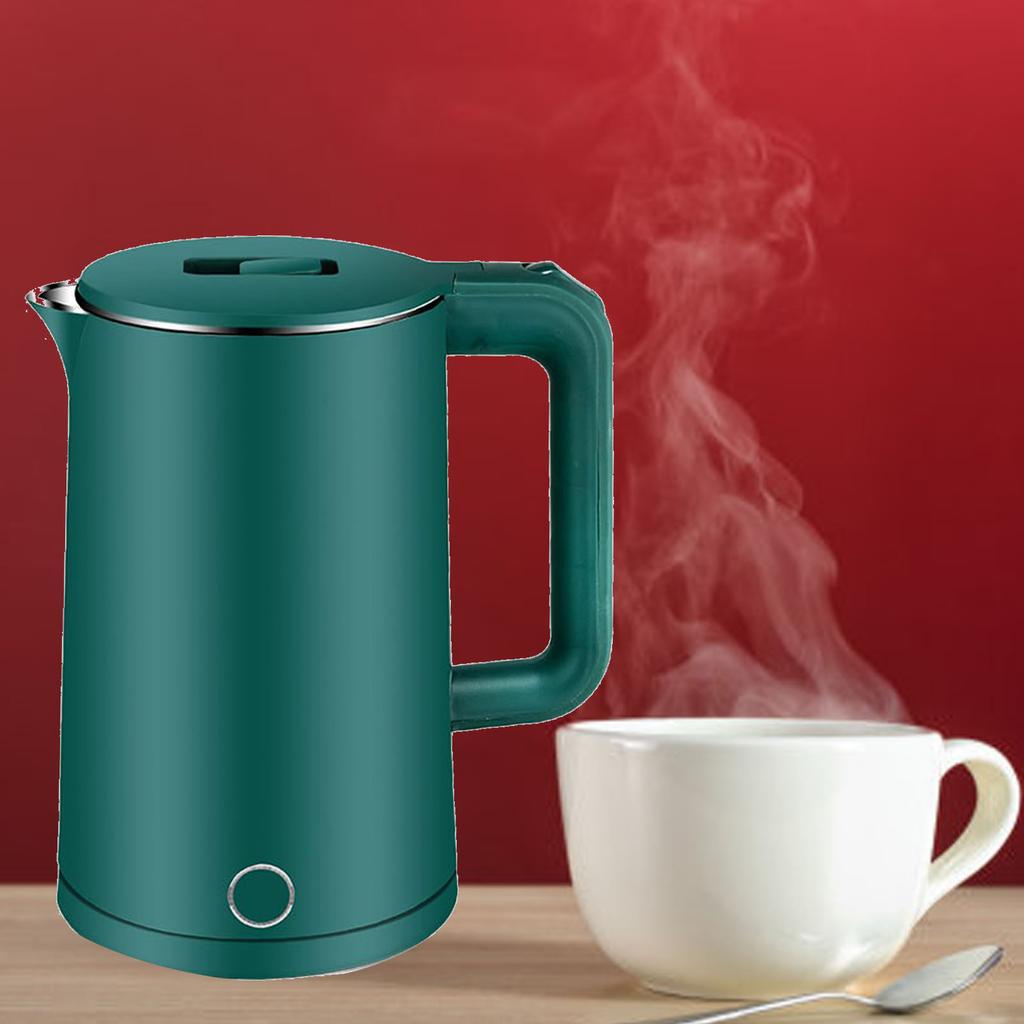 Elektrischer Wasserkocher 2,3L Edelstahl Automatische Abschaltung Heißwasserkocher für Tee Kaffee