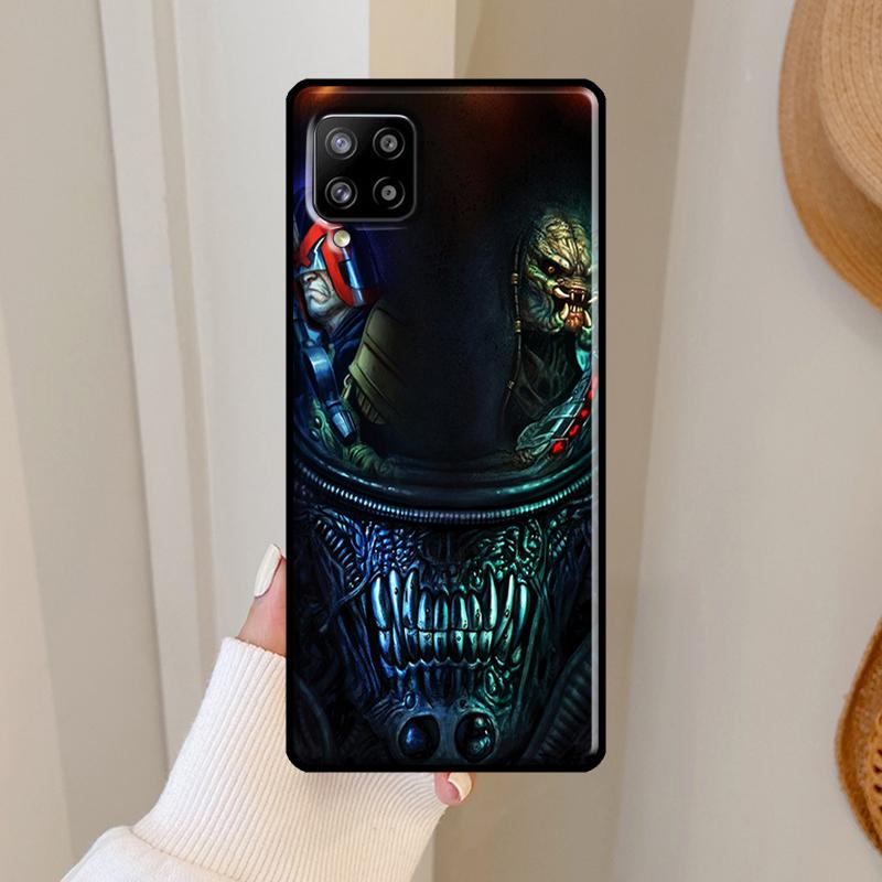 Alien Predator Case For Samsung Galaxy A06 A05 A16 A26 A36 A56 A33 A32 A52 A15 A53 A13 A34 A54 A14 A35 A55