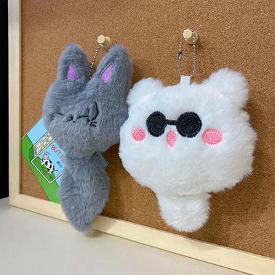 Animation Peripheral Plush Dolls Cute Pendant Couple Embroidery Plush Doll Dolls Stress Relief Toys Birthday Gift Toy Figures