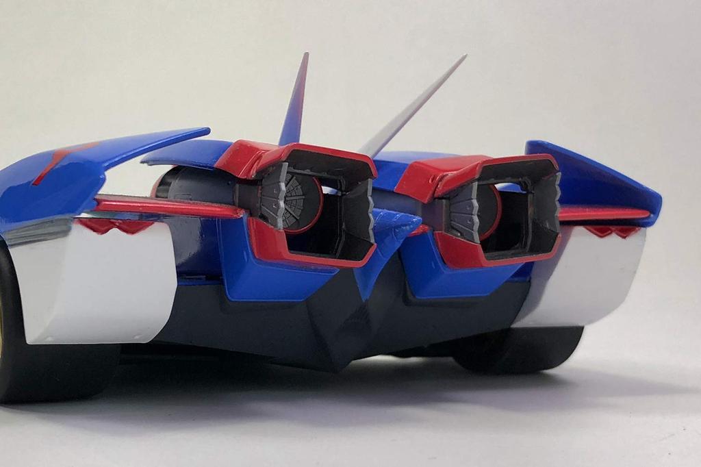 Aoshima Bunka Kyozai Cyber Formula 4 Garland Circuit Mode Scale Plastic Model Kit Co., Ltd. No. SF-03 SF-03/G Mode/Boost 1/24