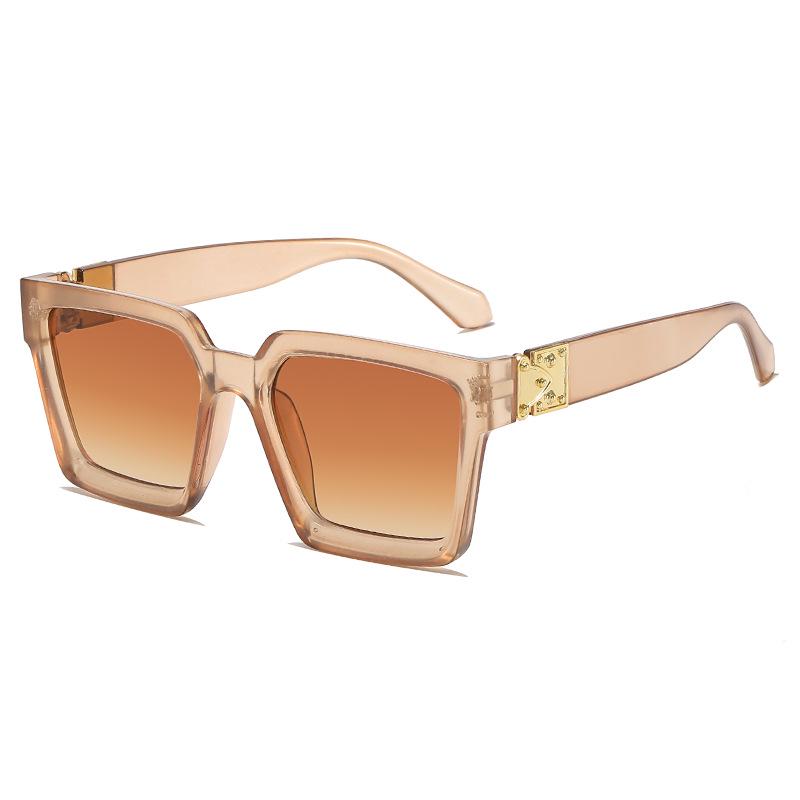 2024 Trendy European & American Style Large Frame Square Sunglasses