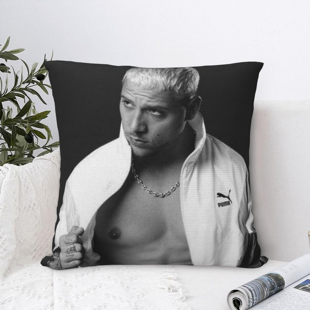 Plk Cool Square Pillowcase Cushion Cover Pillow Case Throw Pillow Cover for Home Sofa Living Room