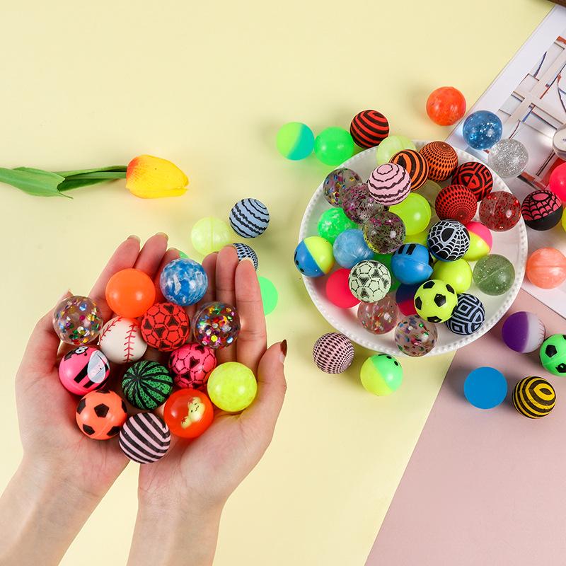 

No. 32 Assorted Bouncy Balls - 100 Pieces Children s Toy Set 3.0 cm