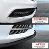 Universal Car Lip Skirt Protector 6 Cm Width Rubber Strip 250 Cm Car Front Bumper Lip Exterior Mouldings