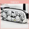 Pochacco Canvas Pencil Case With Zipper Storage For Students And Office Use