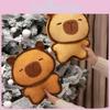 Plush Toast Capybara Toy Cute Cartoon Girl Children Birthday Holiday Doll Gift
