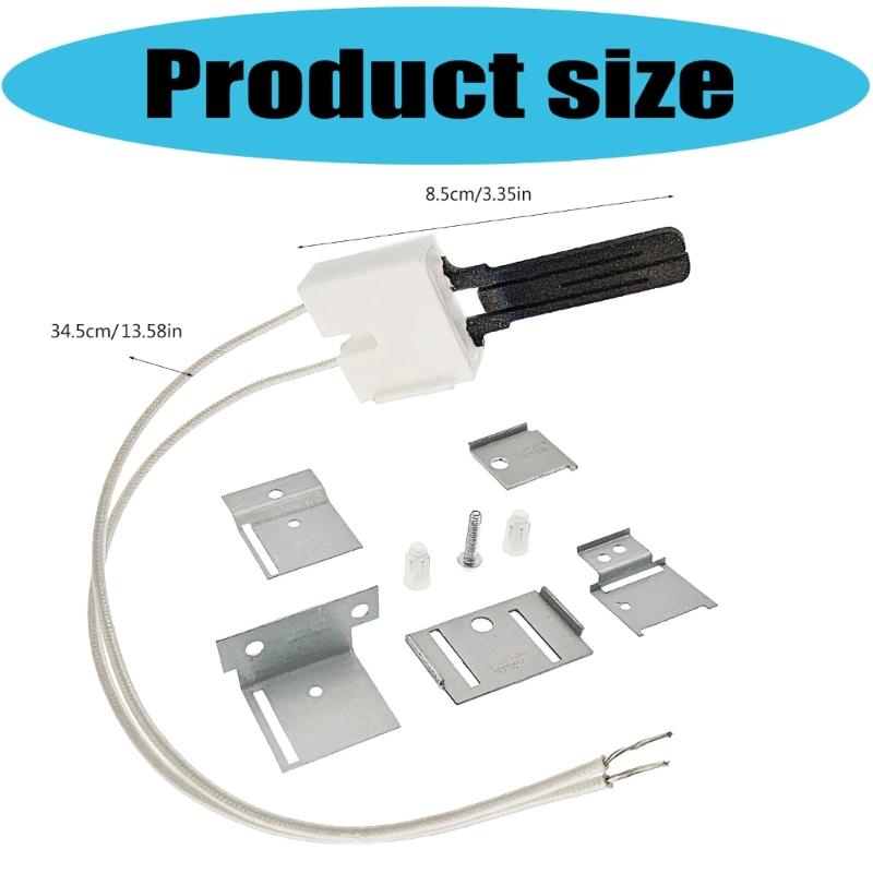 High Durability Surfaces Igniter Gas Stove 903758 Thermal Surfaces Igniter Direct Replacement for Multiple Cooktops