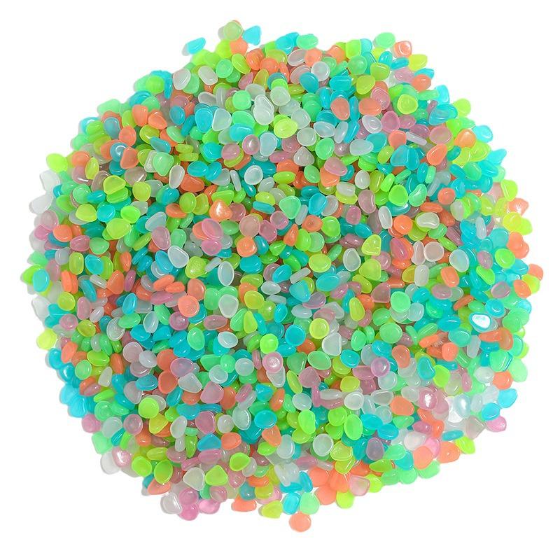 1cm Luminous Fluorescent Stones for Aquarium and Garden Landscaping