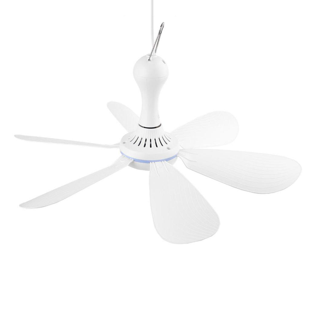 Ultra leiser Hängeventilator 6 Flügel Sommer Deckenventilatoren 5W Energiesparender Hängeventilator