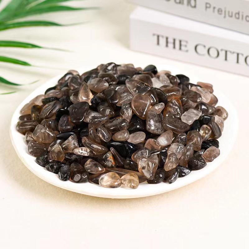 Polished Donghai Crystal Raw Stones: White, Pink, Purple, Yellow, Green Aventurine for Fish Tanks and Demagnetizing.