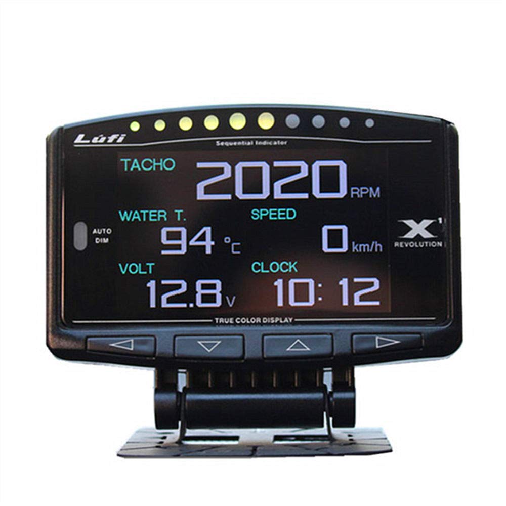 OBD2 Meter, LUFI X1, OBD, English Version, Car HUD, Head Up Display, Multi-functional Digital