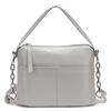 Zency 2025 Chain Handbag Soft Leather Shoulder Top-Handle Crossbody Bag
