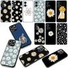 Phone Cover for Apple iPhone 16 15 14 Plus 13 12 Mini 17 Pro Max + 16E Air 16+ ProMax Case Fashion Fresh Little Daisy Flower