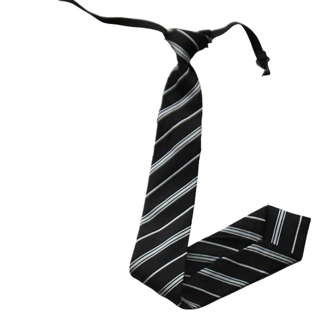 Japanese Stripe Necktie Business Multicolor Necktie Casual Versatiles Ties for Business Meetings