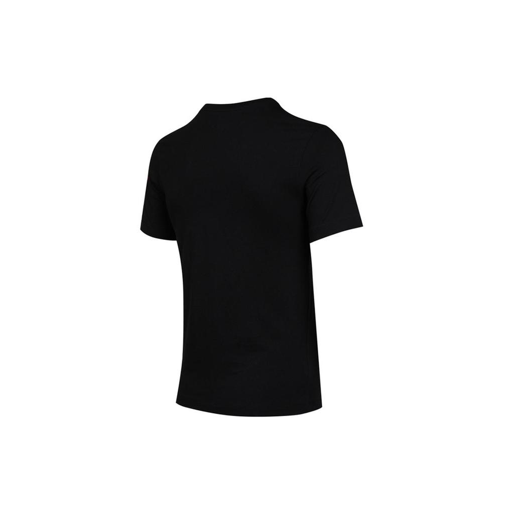 Nike T Shirts Men's Black Crew Neck Moderate Straight Fit DM6962-010