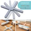 In-Stock Foldable Non-slip X-shaped Silicone Pot Mat for Kitchen & Dining