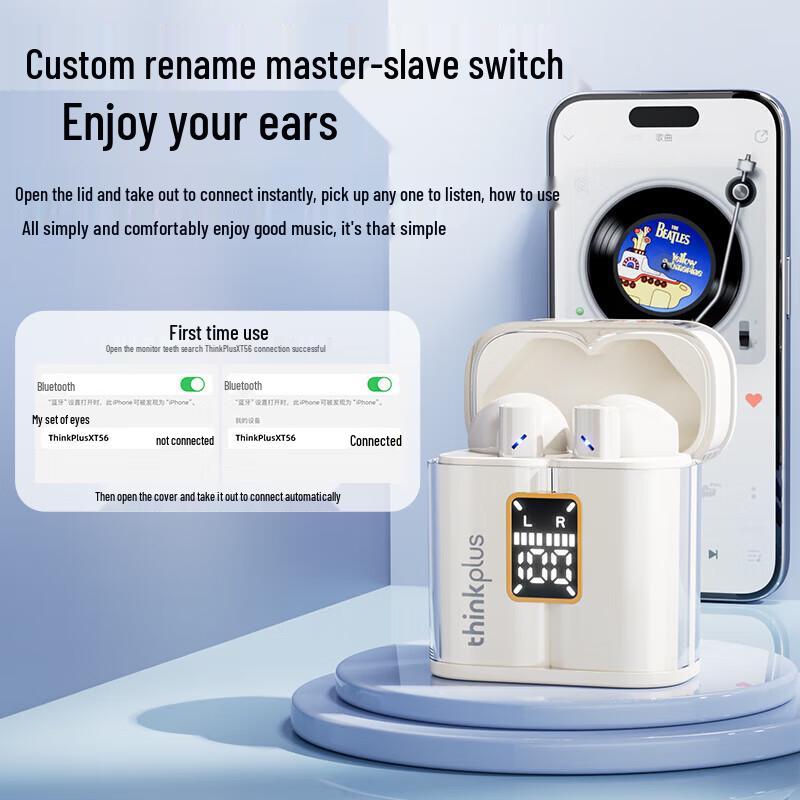 Lenovo XT56 True Wireless Bluetooth Earbuds