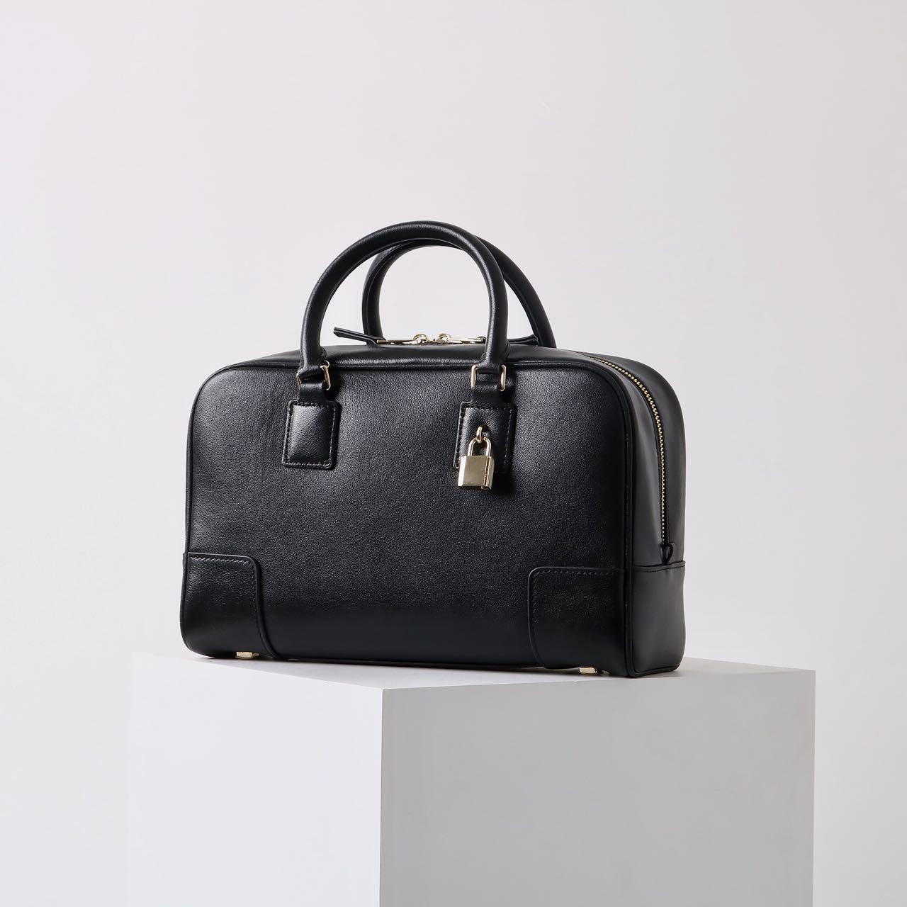 

2025 Женская универсальная сумка Bowling Boston – маленькая квадратная сумка-мессенджер через плечо чёрный