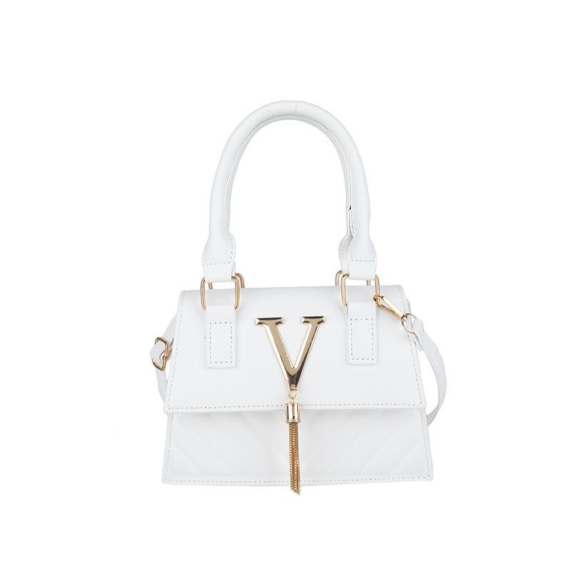 Pu Women's Bag Small Square Bag New Shoulder Bag Simple Handbag Messenger Bag High-end Bag