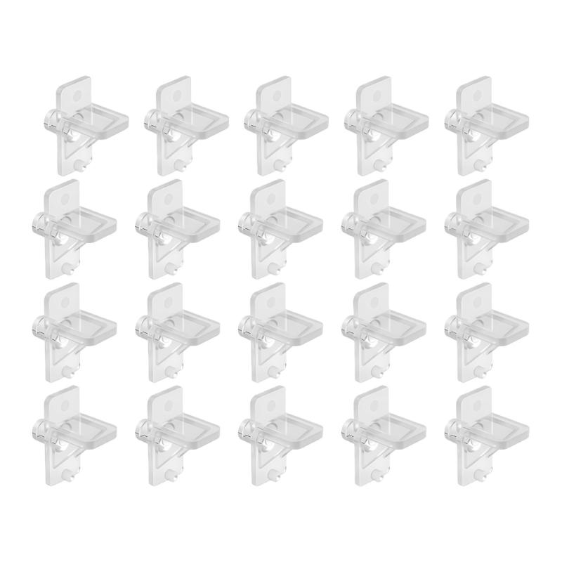 Discreet Shelf Support Pegs for Bookshelves Easy Installation Cabinet Supports for Strong Shelf Stability