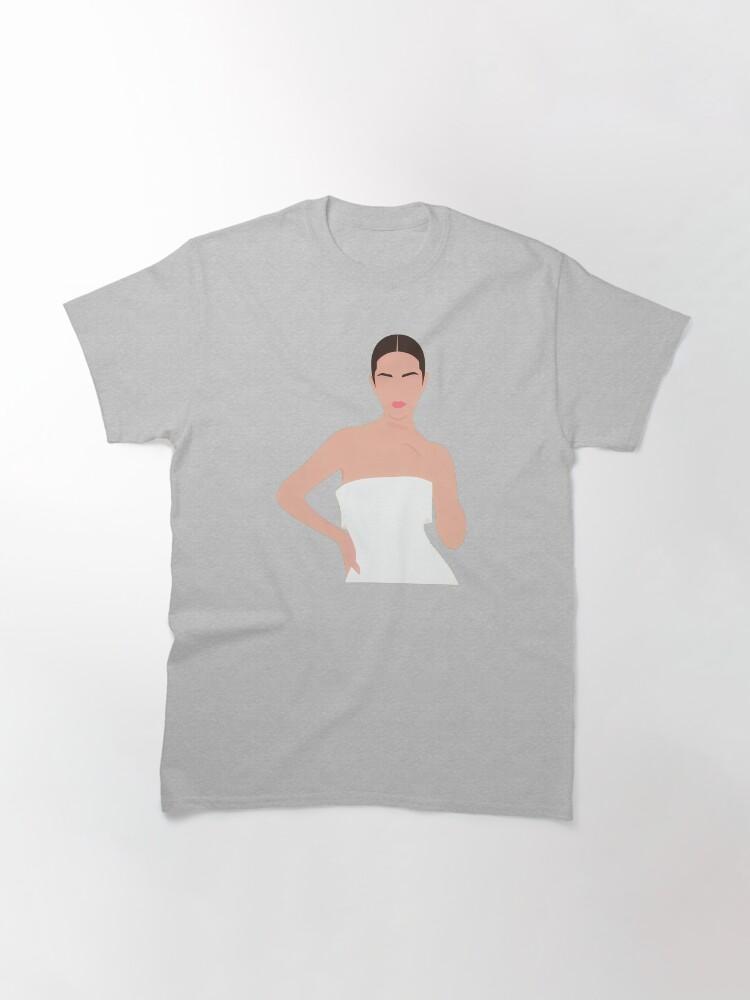 Selena Gomez Lineless Illustration Classic T-Shirt