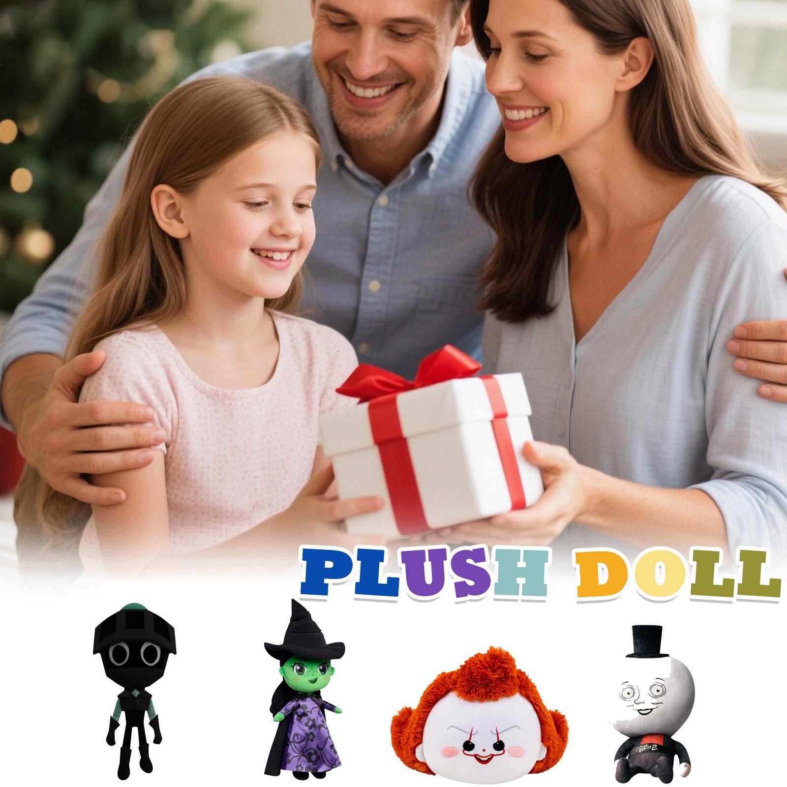 

Плюшевая кукла, Игрушка в подарок, Мультфильм, Детская тряпичная кукла, Детская подарочная подушка One Size