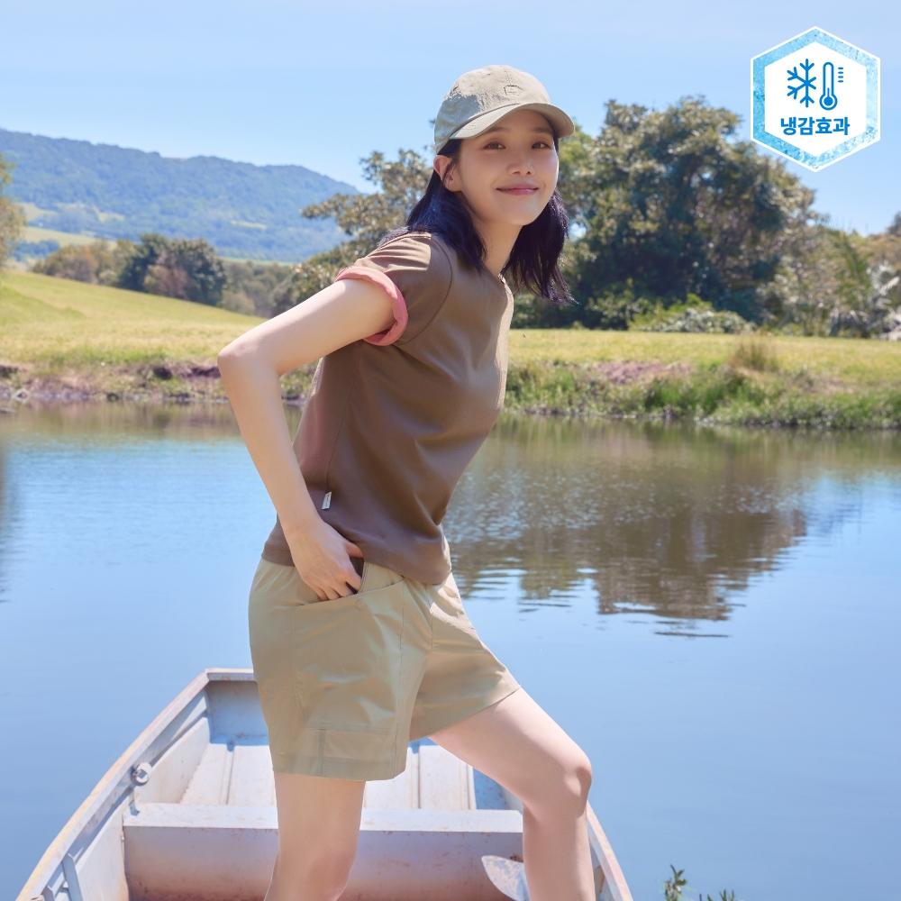 [Snowpeak] Root Women s Utility Shorts Light Beige (S26MWRHP65) 65(XS)