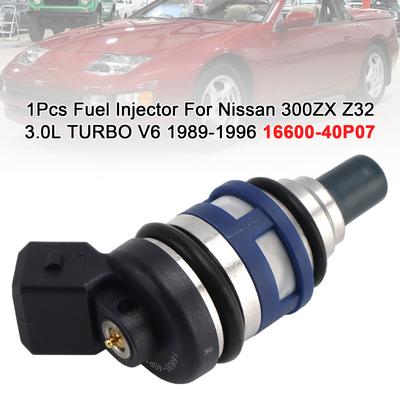 1Pcs Fuel Injector For Nissan 300ZX Z32 3.0L TURBO V6 1989-1996 16600-40P07