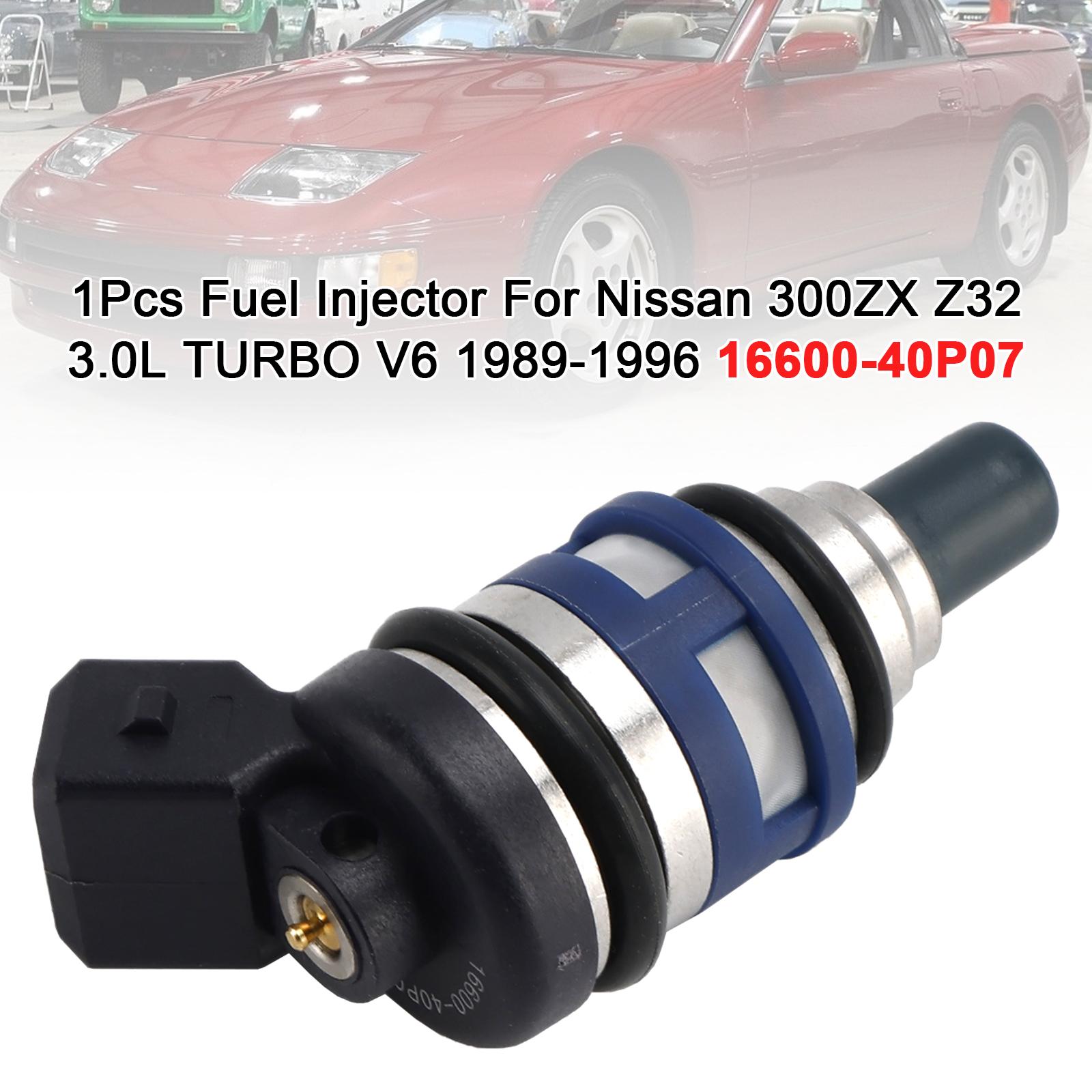 

1Pcs Fuel Injector For Nissan 300ZX Z32 3.0L TURBO V6 1989-1996 16600-40P07