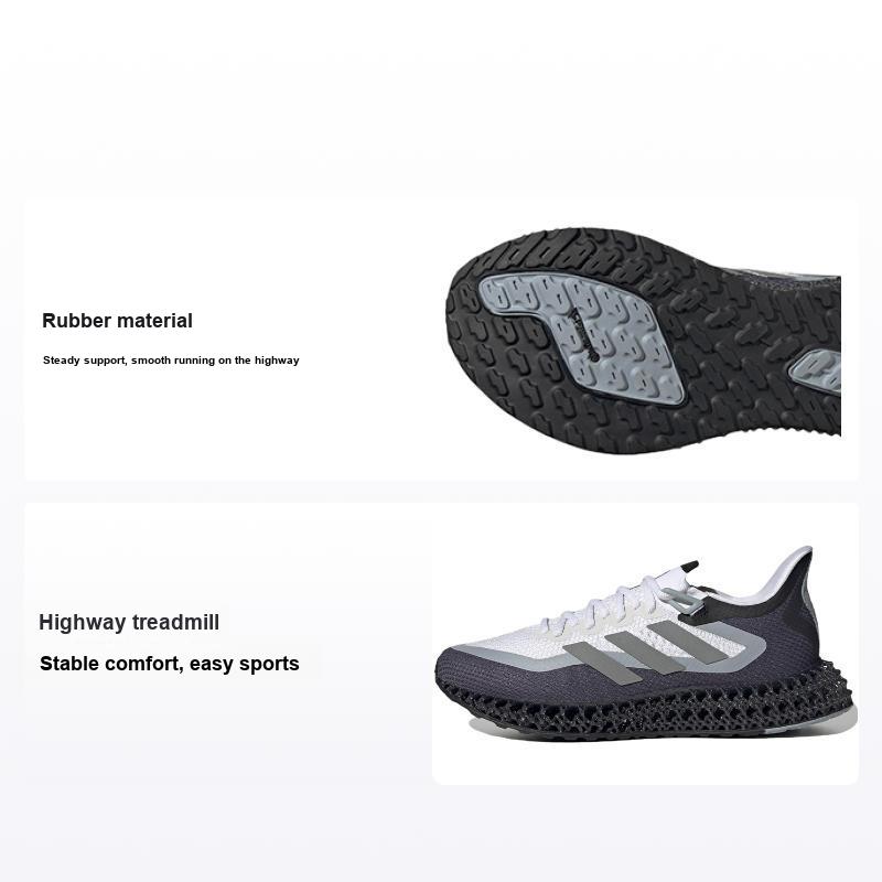 adidas 4DFWD White Grey Мужские кроссовки Cloud-White Silver-Metallic Light-Grey HP7663 40