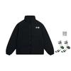 Li-Ning Graphic Color Block Down Jacket 'Black' Men's AYMS307-4