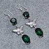 Chrome Diopside Gemstone Handmade Drop Dangle Jewelry Earrings 2.50"