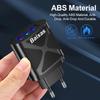 Universal Travel Charger: EU 3-USB + Type-C, US/UK Standard, 5V 2.4A