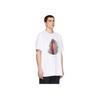 Moncler X 1017 Alyx 9Sm Collaboration Printed Short Sleeve T-Shirt Men Tops White E209Y8000650829FU001